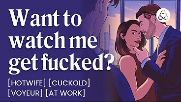 Boss Fiucks Employee’s Wife While He’s Watching – MFM Voyeur, Fingering & Sex at Work – Porn Erotic Audio Story for Women